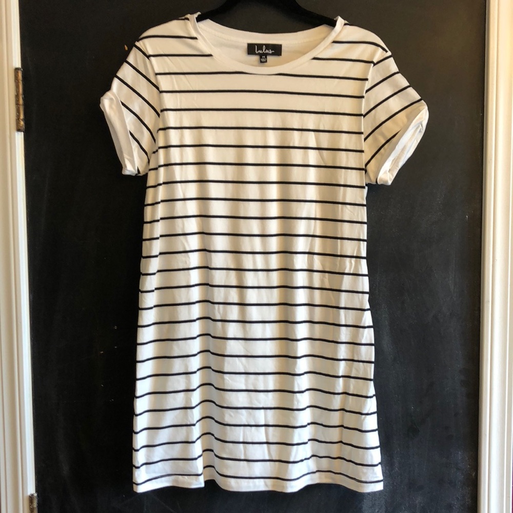 Lulus strip  dress